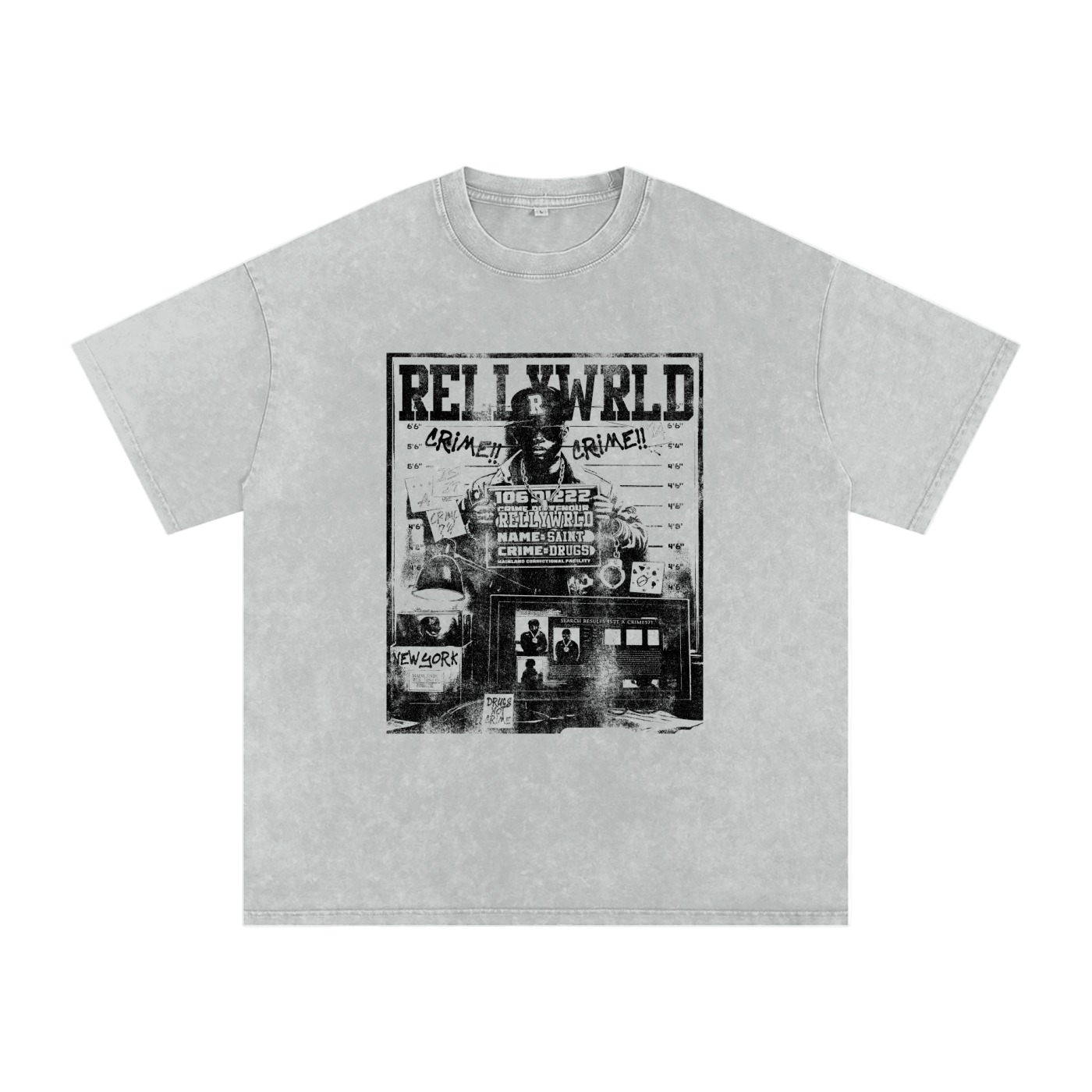 RELLYWRLD MUGSHOT TEE